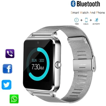 Smart Watch Z60 Metal Alloy Clock Support Sim TF Card Push Message Bluetooth Connectivity Android Phone i7 or i7s Tws Earphone
Smart Watch Z60 Metal Alloy Clock Support Sim TF Card Push Message Bluetooth Connectivity Android Phone i7 or i7s Tws Earphone