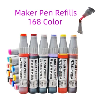Maker pen Refills,Optional Color Matching Art Markers Refills,168 Color, Alcohol Based Markers Refills,Dual Drawing Pens Refills
Maker pen Refills,Optional Color Matching Art Markers Refills,168 Color, Alcohol Based Markers Refills,Dual Drawing Pens Refills