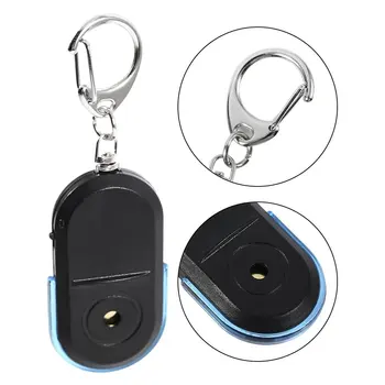 Portable Size Old People Anti-Lost Alarm Key Finder Wireless Useful Whistle Sound LED Light Locator Finder Keychain
Portable Size Old People Anti-Lost Alarm Key Finder Wireless Useful Whistle Sound LED Light Locator Finder Keychain