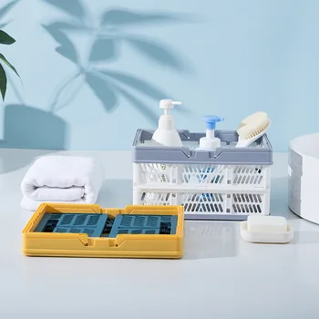 Plastic Folding Storage Organizer Box Basket Kitchen Save Gadgets Collapsible Crate With Handles Container Easy Storage
Plastic Folding Storage Organizer Box Basket Kitchen Save Gadgets Collapsible Crate With Handles Container Easy Storage