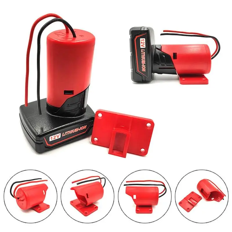 USB разъем питания зарядное устройство кобура Зарядное адаптер для Milwaukee 10 8 V 12V M12