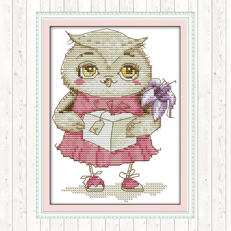 Owl Wall Home Decor Cross Stitch Kit Patterns Kits DIY Needlework Crafts 14CT 11CT Counted and Stamped Embroidery Needlework Set
Owl Wall Home Decor Cross Stitch Kit Patterns Kits DIY Needlework Crafts 14CT 11CT Counted and Stamped Embroidery Needlework Set