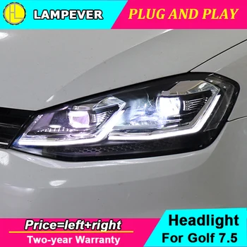 Car Styling For V"W Golf 7.5 Headlights MK7.5 LED Headlight 2018 2019 DRL D2H Hid Bi Xenon Beam LED Dynamic turn signal 
Car Styling For V"W Golf 7.5 Headlights MK7.5 LED Headlight 2018 2019 DRL D2H Hid Bi Xenon Beam LED Dynamic turn signal