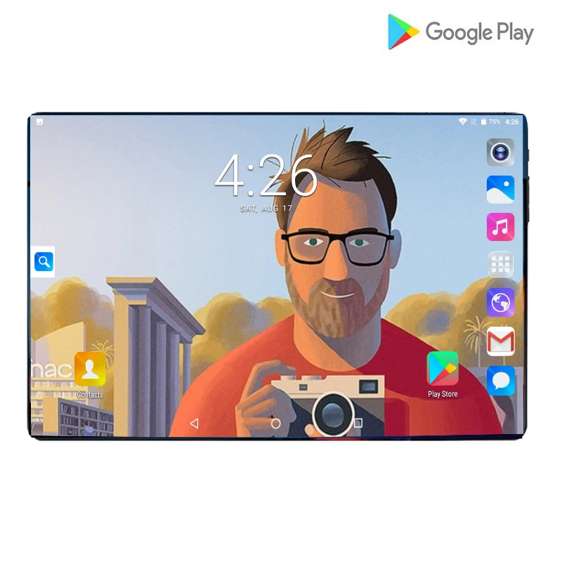 2020 New 10 inch Tablets Pc Large Screen Quad Core 32GB Tablets Android 7.0 OS WiFi GPS 3G WCDMA Phone Video Call Dual SIM Tab
2020 New 10 inch Tablets Pc Large Screen Quad Core 32GB Tablets Android 7.0 OS WiFi GPS 3G WCDMA Phone Video Call Dual SIM Tab