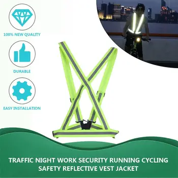 Breathable Traffic Night Work Security Running Cycling Safety Reflective Vest High Visibility Reflective Safety Jacket
Breathable Traffic Night Work Security Running Cycling Safety Reflective Vest High Visibility Reflective Safety Jacket
