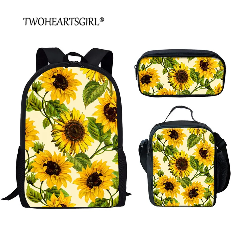 Hand Drawn Watercolor Yellow Sunflower Printed Schoolbags for Teen Girls Vintage Daisy Flowers Seamless Pattern Kids Bookbag Set
Hand Drawn Watercolor Yellow Sunflower Printed Schoolbags for Teen Girls Vintage Daisy Flowers Seamless Pattern Kids Bookbag Set