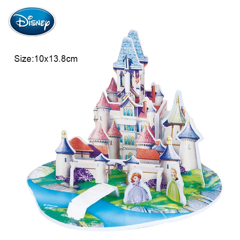 Disney cartoon ice castle castle three-dimensional puzzle Sophia children's paper 3D puzzle children baby fight insert education
Disney cartoon ice castle castle three-dimensional puzzle Sophia children's paper 3D puzzle children baby fight insert education