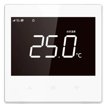 Wall-Mounted Floor Heating Temperature Controller WiFi Mobile Phone Remote Press Screen Temperature Control Panel
Wall-Mounted Floor Heating Temperature Controller WiFi Mobile Phone Remote Press Screen Temperature Control Panel