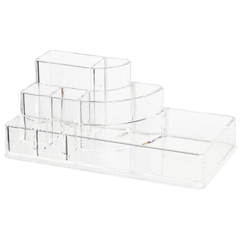 Organizer Storage Box Acrylic Cosmetic Display box for Makeup Storage transparent