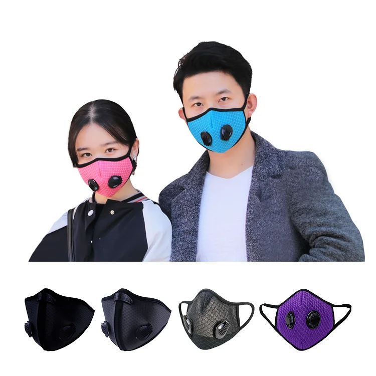 Couples face mask washable face mask anti-pollution dust PM2.5 carbon filter with valve mask
Couples face mask washable face mask anti-pollution dust PM2.5 carbon filter with valve mask
