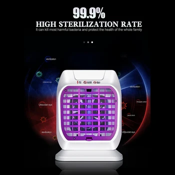UV Disinfection Lamp 8W Portable Multi-function Ultraviolet Sterilizer Light Germicidal UV Lamp Bactericidal Home Lights
UV Disinfection Lamp 8W Portable Multi-function Ultraviolet Sterilizer Light Germicidal UV Lamp Bactericidal Home Lights