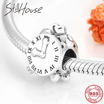 Authentic 925 Sterling Silver Women Jewelry gift Classic small alarm clock beads Fit Original European Charm Bracelet Jewelry
Authentic 925 Sterling Silver Women Jewelry gift Classic small alarm clock beads Fit Original European Charm Bracelet Jewelry