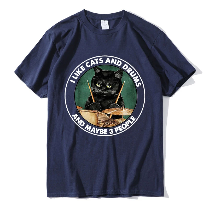 Funny Drummer men's shirt I Like Cats And Drums And Maybe 3 People Retro Men's Shirt Short Sleeve Funny Unisex short sleeve tee
Funny Drummer men's shirt I Like Cats And Drums And Maybe 3 People Retro Men's Shirt Short Sleeve Funny Unisex short sleeve tee
