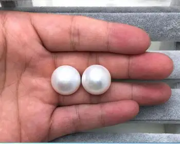 Pair of huge 9-10mm natural south sea genuine white loose pearl undrilled
Pair of huge 9-10mm natural south sea genuine white loose pearl undrilled