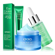 Kwas hialuronowy twarzy krem do twarzy pielęgnacja krem rozjaśniający skórę nawilżający serum do twarzy przeciwzmarszczkowy krem pod oczy ciemne koła Remover(China)