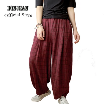 Women Linen Bottom Pants Trousers Big Loose Oversized Plaids Retro Vintage Fashion Casual for Spring Summer AZ17471439
Women Linen Bottom Pants Trousers Big Loose Oversized Plaids Retro Vintage Fashion Casual for Spring Summer AZ17471439