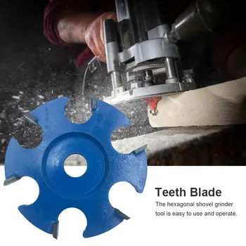 Woodworking Shovel Six-tooth Engraving Knife Household Peeled Embryo Playing Tray Angle Grinder Hexagonal Shovel
Woodworking Shovel Six-tooth Engraving Knife Household Peeled Embryo Playing Tray Angle Grinder Hexagonal Shovel