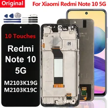 Écran tactile LCD de remplacement, 6.5 pouces, pour Xiaomi Redmi Note 10 5G M2103K19G M2103K19C=