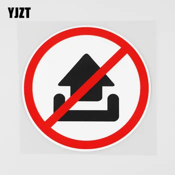YJZT 11.5CMX11.5CM Prohibition Sign PVC Decal Superior Quality Car Sticker Label 11B-0127
YJZT 11.5CMX11.5CM Prohibition Sign PVC Decal Superior Quality Car Sticker Label 11B-0127