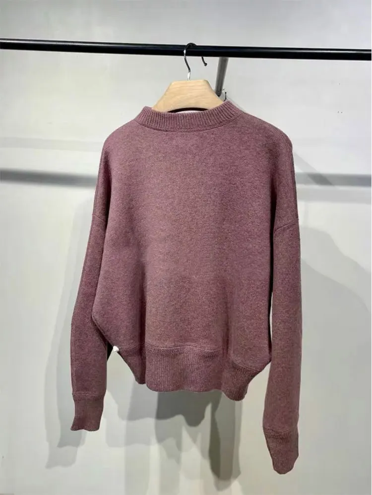 Women's Sweater Knitted Long Sleeve O-neck Solid Causal Pull 2019 Autumn and Winter
Women's Sweater Knitted Long Sleeve O-neck Solid Causal Pull 2019 Autumn and Winter