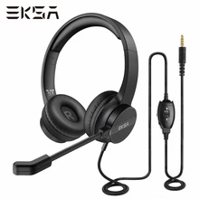 EKSA H12 Wired Headphones with Microphone for PC/PS4/Xbox Gaming Headset Gamer 3.5mm On-Ear Call Centre/Traffic/Computer Headset
EKSA H12 Wired Headphones with Microphone for PC/PS4/Xbox Gaming Headset Gamer 3.5mm On-Ear Call Centre/Traffic/Computer Headset
