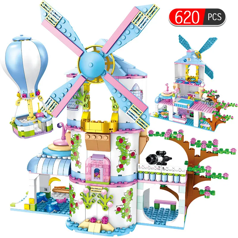 Princess Castle Windmill Hot Air Balloon Building Blocks Compatible Friends Figure 620pcs Bricks Education Toys for Girls
Princess Castle Windmill Hot Air Balloon Building Blocks Compatible Friends Figure 620pcs Bricks Education Toys for Girls