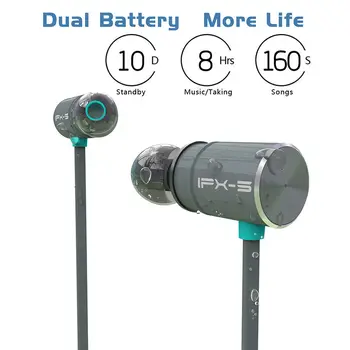 PLEXTONE BX343 Wireless Bluetooth Earphone IPX5 waterproof Headphones Portable HIFI bass stereo High-end Sport with mic Headset
PLEXTONE BX343 Wireless Bluetooth Earphone IPX5 waterproof Headphones Portable HIFI bass stereo High-end Sport with mic Headset