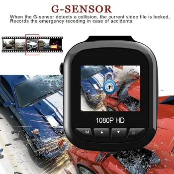 Car Family Full HD 1080p Mini Dash Cam 170 Wide Angle LCD Screen Dashboard Camera Driving Video Recorder With Sensor Cam Camera
Car Family Full HD 1080p Mini Dash Cam 170 Wide Angle LCD Screen Dashboard Camera Driving Video Recorder With Sensor Cam Camera