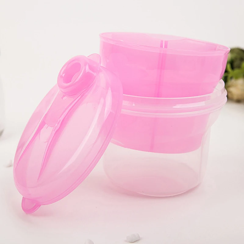 Portable Milk Powder Formula Dispenser 3 Layer Rotary Tank Box Baby Feeding Storage Toddler Food Container | Мать и ребенок