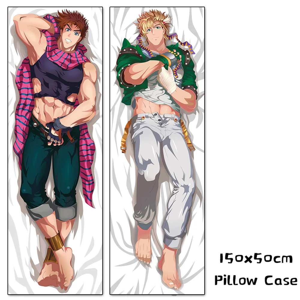 Аниме приключения Джоджо Giorno Giovanna Dakimakura обниматься тела чехол 150 см Косплэй