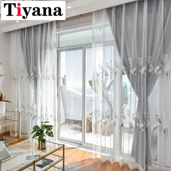 Pastoral Embroidered Flower Window Screen Living Room Cotton Linen Elegant Curtains For Study Kitchen Ready Made Cortina P059D3
Pastoral Embroidered Flower Window Screen Living Room Cotton Linen Elegant Curtains For Study Kitchen Ready Made Cortina P059D3