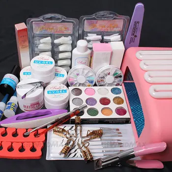 Hot sale Nail Art Tips UV Builder Gel Brush 36W Timer Dryer Lamp Decorations Kit
Hot sale Nail Art Tips UV Builder Gel Brush 36W Timer Dryer Lamp Decorations Kit