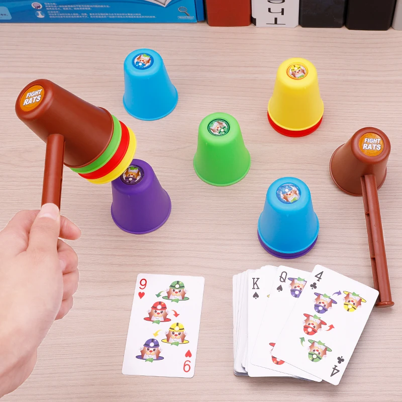 Brain Power Battle Hamster Folding Cup Table Game Children's Gift Parent-child Interaction Early Education Educational Toy
Brain Power Battle Hamster Folding Cup Table Game Children's Gift Parent-child Interaction Early Education Educational Toy