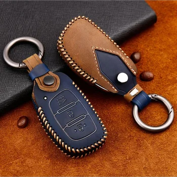 Genuine Leather Car Key Case Cover Protection Shell Skin For Hyundai iX20 I30 IX35 I40 Ix25 Tucson Verna Sonata Car Keyring
Genuine Leather Car Key Case Cover Protection Shell Skin For Hyundai iX20 I30 IX35 I40 Ix25 Tucson Verna Sonata Car Keyring