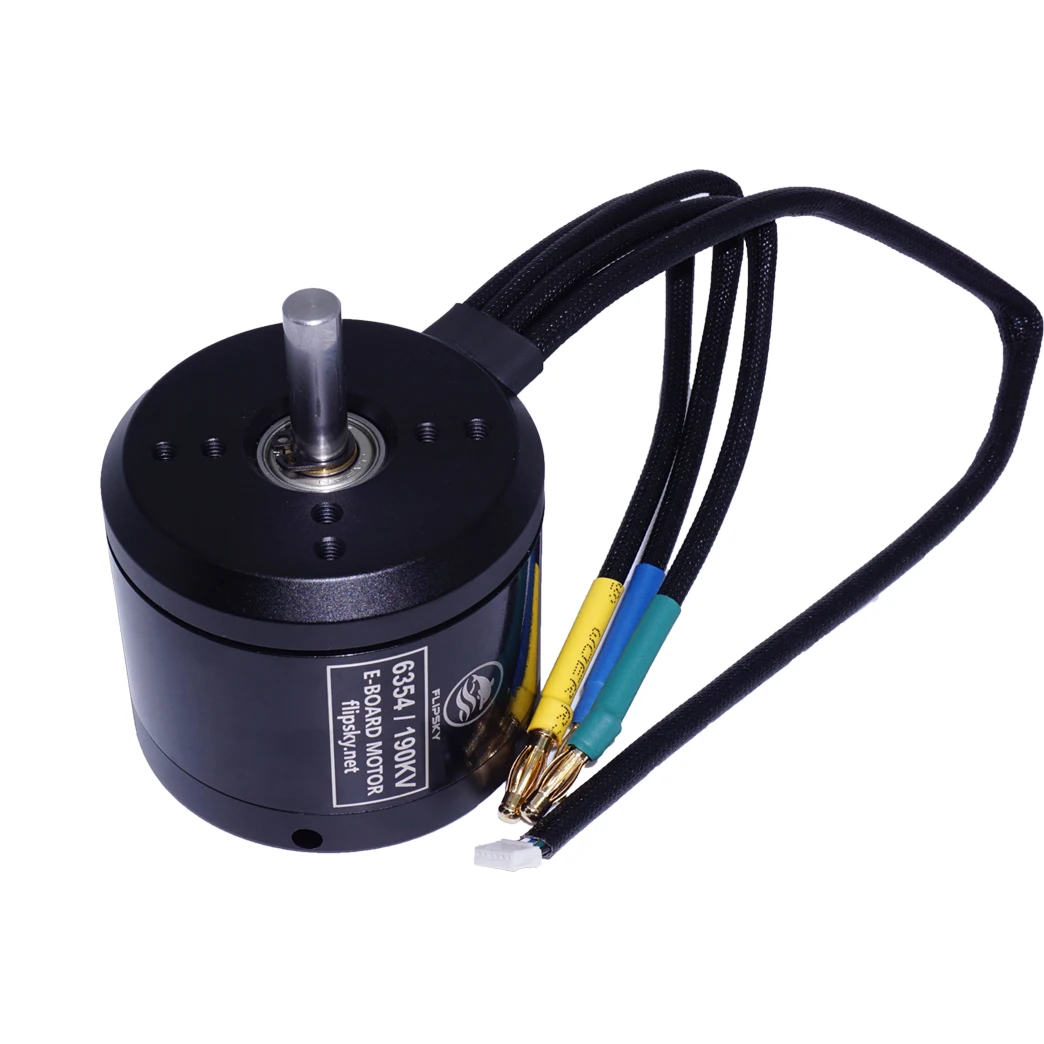 Brushless Direct Current Motor for Electric Skateboard Sensored BLDC Motor with Pulley Flipsky H6355 160KV / 220KV 1620W
Brushless Direct Current Motor for Electric Skateboard Sensored BLDC Motor with Pulley Flipsky H6355 160KV / 220KV 1620W