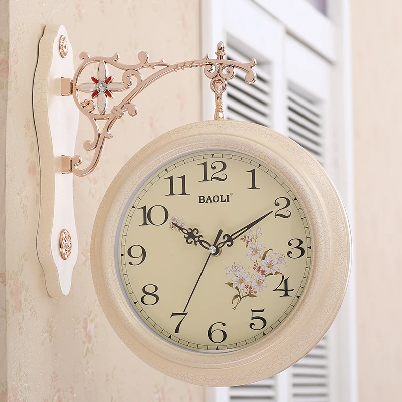 Modern Double Faced Wall Clock Fashion Creative Mute Modern Design Wall Clock Living Room Zegary Na Sciane Decoration AA50WC
Modern Double Faced Wall Clock Fashion Creative Mute Modern Design Wall Clock Living Room Zegary Na Sciane Decoration AA50WC