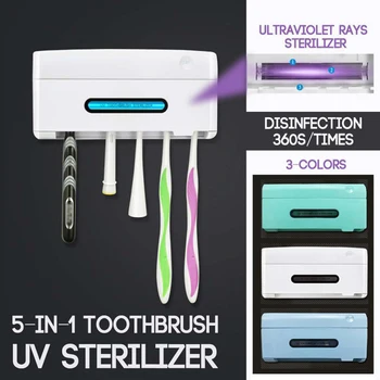 Family-mounted Wall-mounted Toothbrush Sterilizer Disinfection Toothbrush Holder Uv Disinfection Toothbrush Holder
Family-mounted Wall-mounted Toothbrush Sterilizer Disinfection Toothbrush Holder Uv Disinfection Toothbrush Holder
