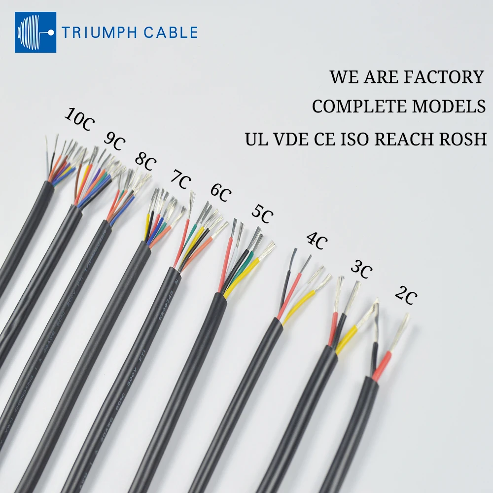 Триумфный кабель UL2464 с оболочкой, провод с медным сигнальным кабелем 28 26 24 22 20 18 16 AWG, 2 3-жильный мягкий электронный аудиокабель
Триумфный кабель UL2464 с оболочкой, провод с медным сигнальным кабелем 28 26 24 22 20 18 16 AWG, 2 3-жильный мягкий электронный аудиокабель