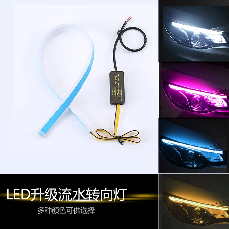 2PCS Car DRL Daytime Running Light 30CM 45CM 60CM Universal Flexible Flowing Turn Signal Lights Waterproof Angel Eyes
2PCS Car DRL Daytime Running Light 30CM 45CM 60CM Universal Flexible Flowing Turn Signal Lights Waterproof Angel Eyes