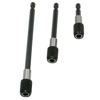1/4 Inch Quick Hex Shank Release Magnetic Electric Screwdriver Extension Bit Holder 60 100 150mm Extension Rod Tools
1/4 Inch Quick Hex Shank Release Magnetic Electric Screwdriver Extension Bit Holder 60 100 150mm Extension Rod Tools