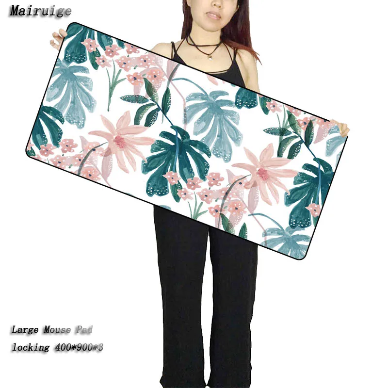 Mairuige Tropical Leaves Large Mouse Pad for Gamer Play Computer Keyboard Desk Mat Tablet Gaming with Lock Edge 30x80cm 40x90cm
Mairuige Tropical Leaves Large Mouse Pad for Gamer Play Computer Keyboard Desk Mat Tablet Gaming with Lock Edge 30x80cm 40x90cm