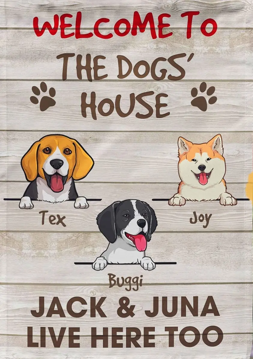 Eeypy Tin Sign Welcome to Dog House tin Sign, Housewarming Gift Home Decoration Vintage tin Sign Metal Sign tin Sign Retro
Eeypy Tin Sign Welcome to Dog House tin Sign, Housewarming Gift Home Decoration Vintage tin Sign Metal Sign tin Sign Retro