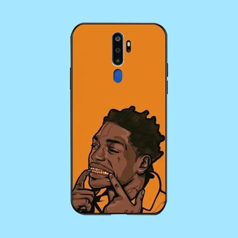 CUTEWANAN Kodak Black Rapper TPU black Phone Case Cover Hull For Oppo A5 A9 2020 Reno Z Realme5Pro R11 case