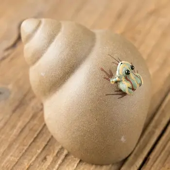 Tianluo Handmade Water Spray Purple Sand Small Tea Carve Mini Decoration Hand Pieces Tea-Soaked Tea Pet Tea Ceremony Tea pet
Tianluo Handmade Water Spray Purple Sand Small Tea Carve Mini Decoration Hand Pieces Tea-Soaked Tea Pet Tea Ceremony Tea pet
