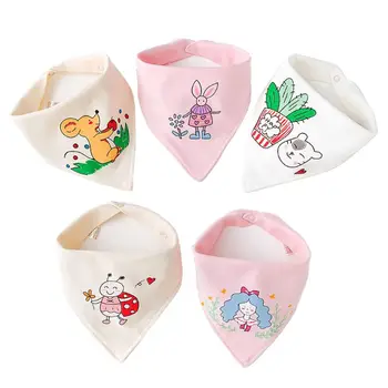 5 Pack Baby Bib Triangle Bandana Cotton Feeding Infant Burp Cloths Saliva Towel
5 Pack Baby Bib Triangle Bandana Cotton Feeding Infant Burp Cloths Saliva Towel