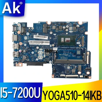 For Lenovo Yoga 510-14IKB laptop motherboard I5-7200U CPU DDR4 5B20M39321 BIUS4/S5 CIUY0/Y1 LA-E221P fully Tested
For Lenovo Yoga 510-14IKB laptop motherboard I5-7200U CPU DDR4 5B20M39321 BIUS4/S5 CIUY0/Y1 LA-E221P fully Tested