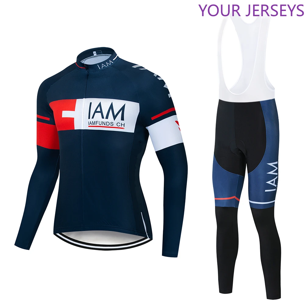 2020 Team IAM Long Sleeve Cycling Jersey Set Spring Autumn Ropa Ciclismo Breathable Racing Bike Clothing MTB Bike 9D Gel Pad Set
2020 Team IAM Long Sleeve Cycling Jersey Set Spring Autumn Ropa Ciclismo Breathable Racing Bike Clothing MTB Bike 9D Gel Pad Set