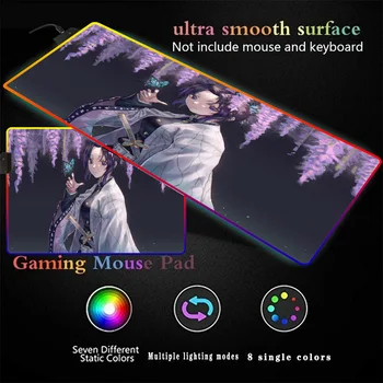 Anime Kimetsu No Yaiba Butterfly Mouse Pad Computer Mousepad RGB Large Mouse Carpet Big Mause Pad PC Desk Play Mat with Backlit
Anime Kimetsu No Yaiba Butterfly Mouse Pad Computer Mousepad RGB Large Mouse Carpet Big Mause Pad PC Desk Play Mat with Backlit