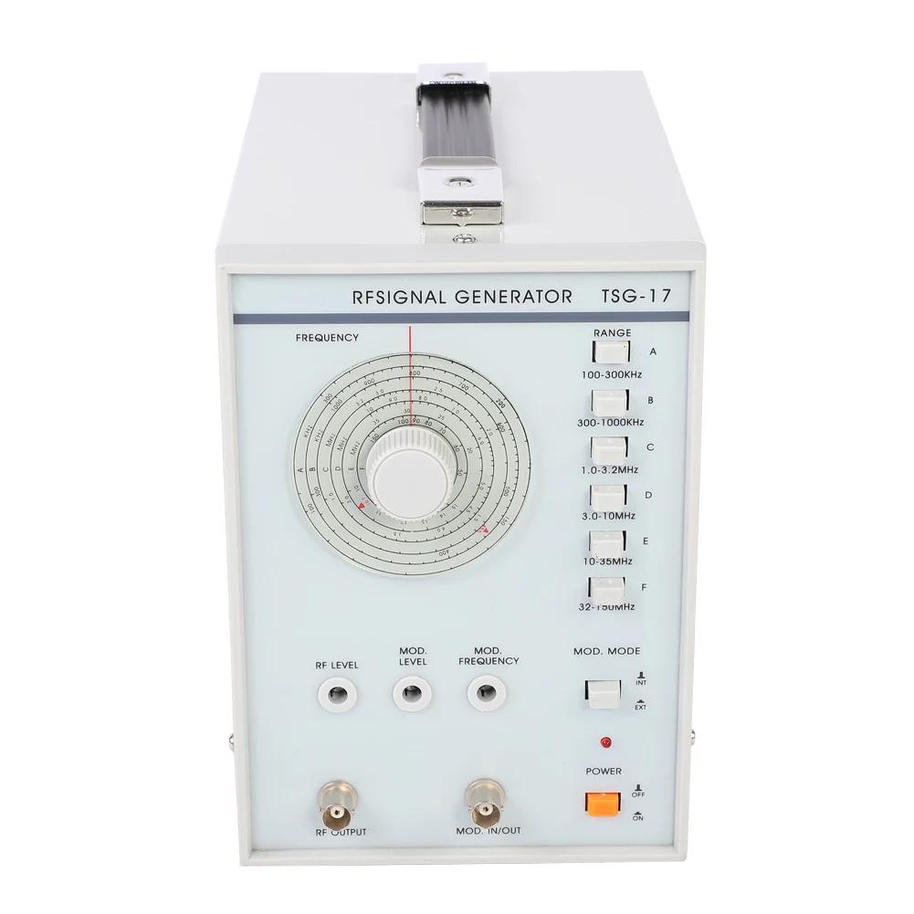 TSG-17 High Frequency Signal Generator RF(Radio-Frequency) Signal Generator 220V/110V
TSG-17 High Frequency Signal Generator RF(Radio-Frequency) Signal Generator 220V/110V