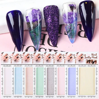1pcs Gradient 3D Mesh Nail Sticker Fluorescent Net Line Tape Slider On Nails Hollow Design Nail Art Decals Decorations JI1598
1pcs Gradient 3D Mesh Nail Sticker Fluorescent Net Line Tape Slider On Nails Hollow Design Nail Art Decals Decorations JI1598
